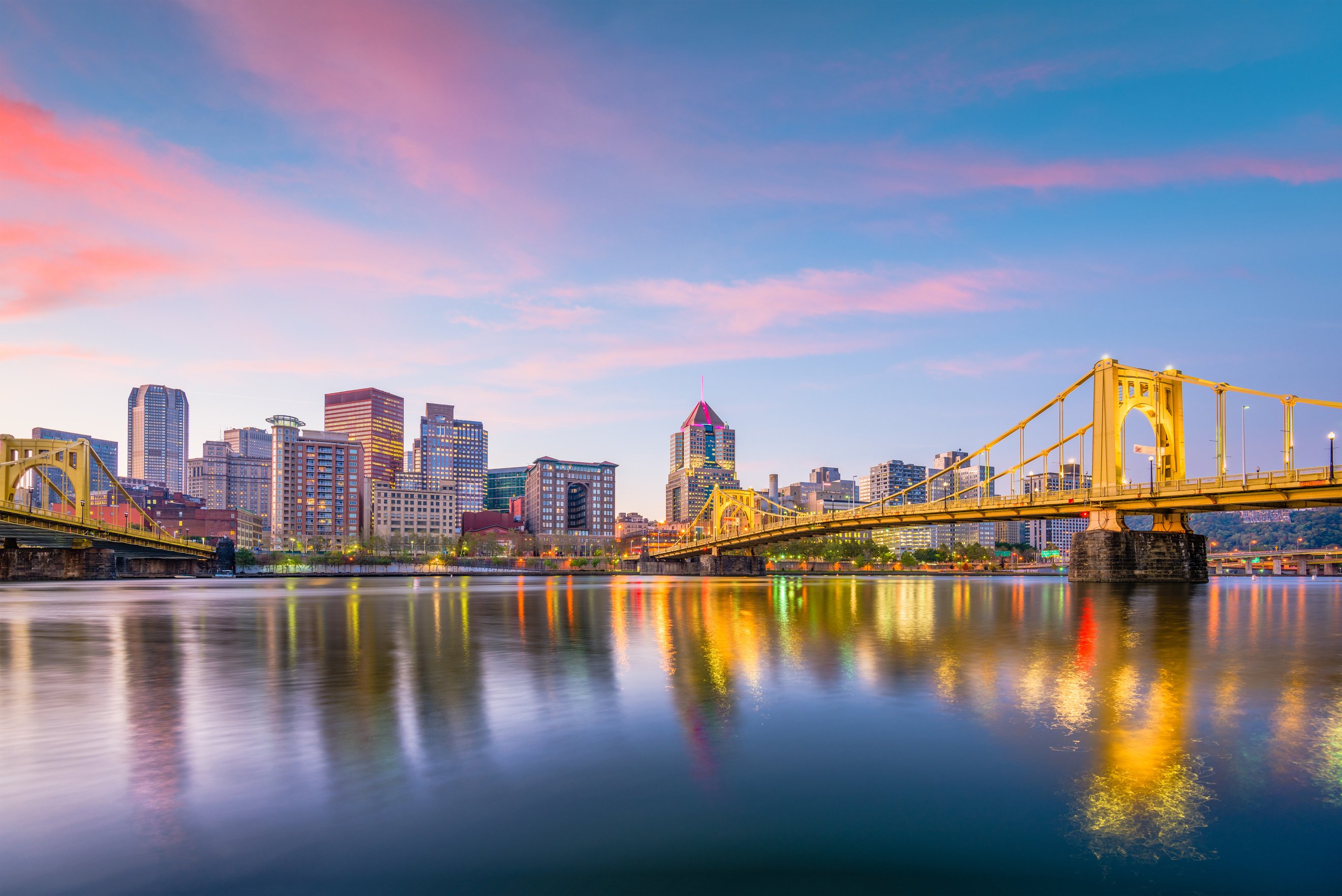 Pittsburgh, Pennsylvania, USA Skyline